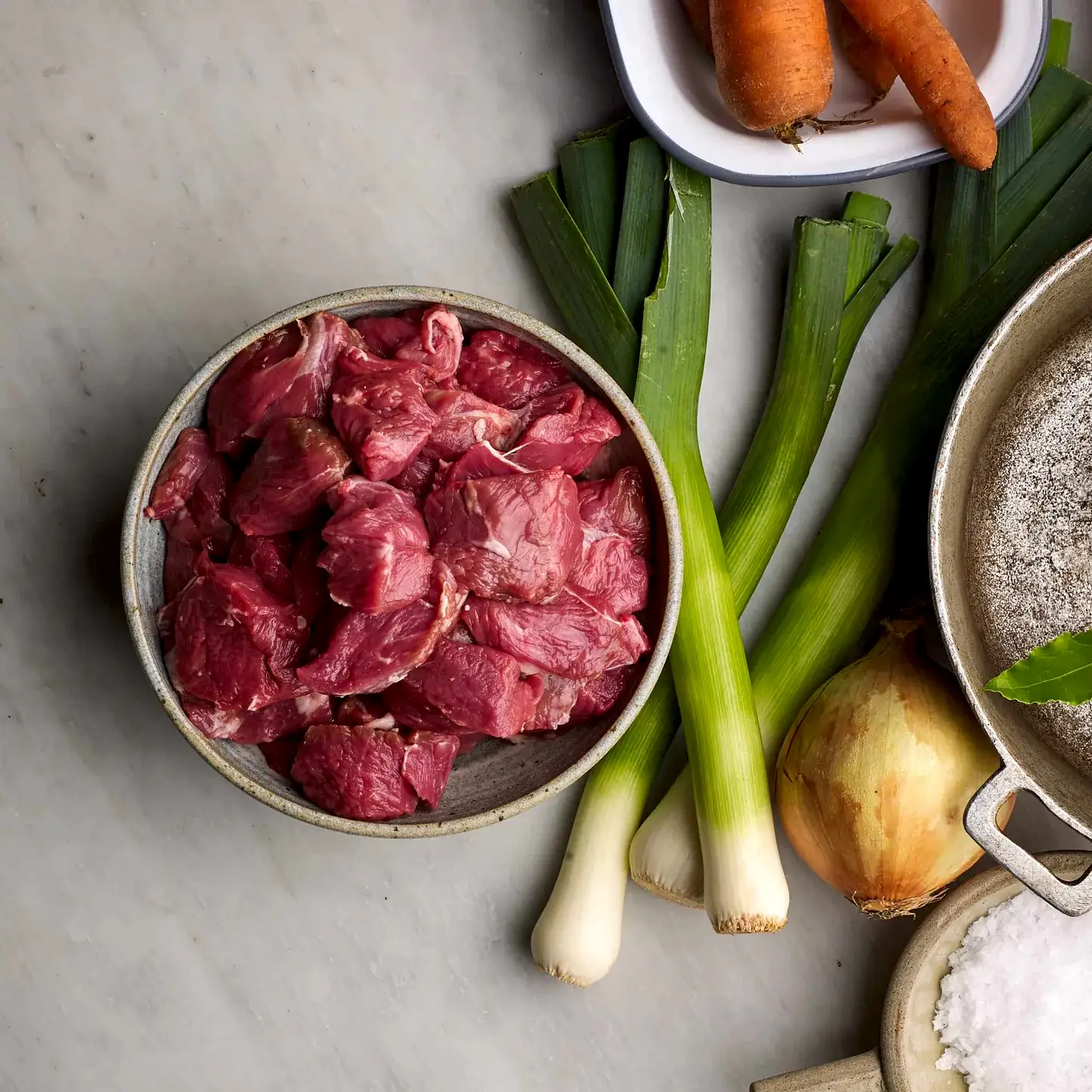 Diced Stewing Beef from The Ethical Butcher