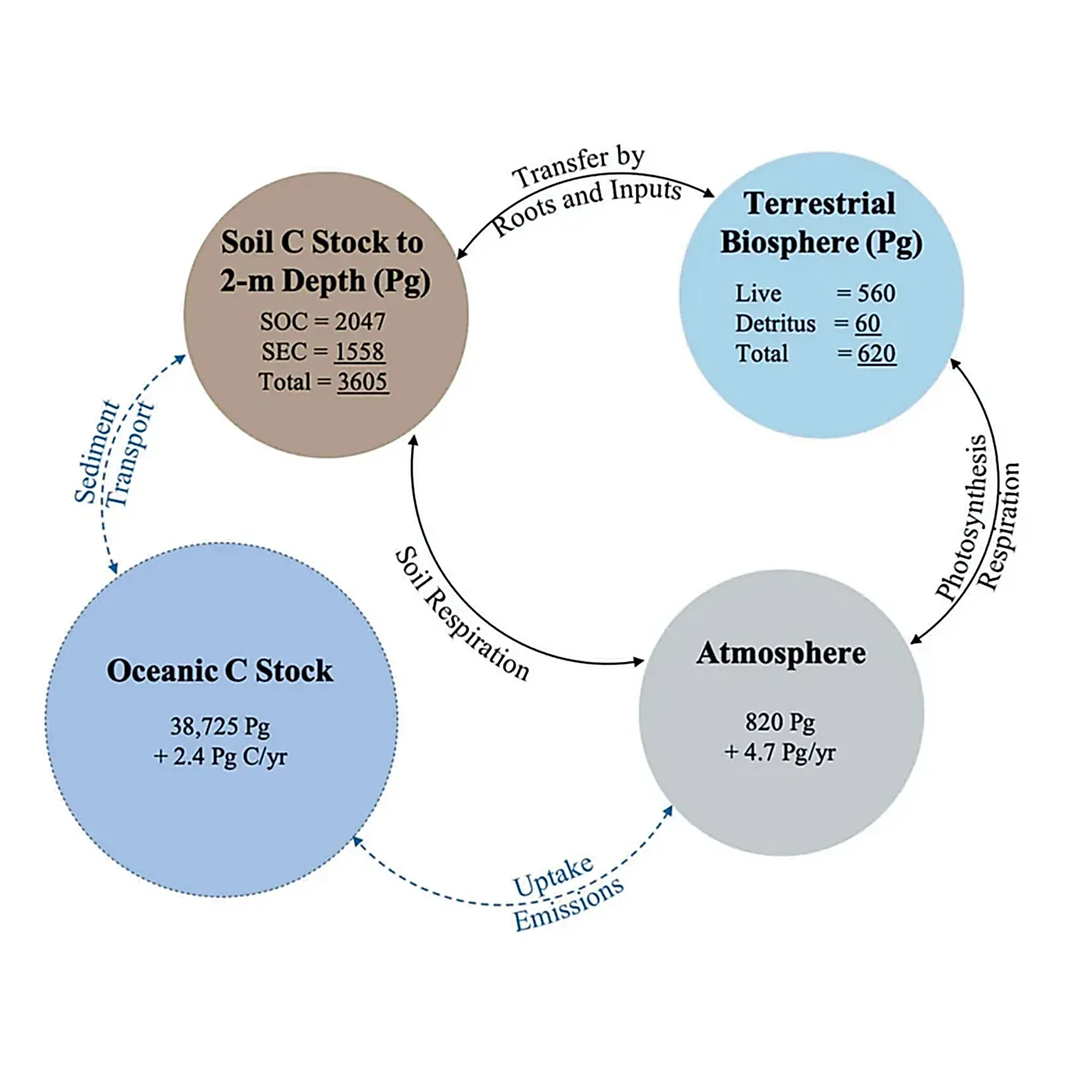 Ecological restoration can remove all excess CO2 from the atmosphere by 2100