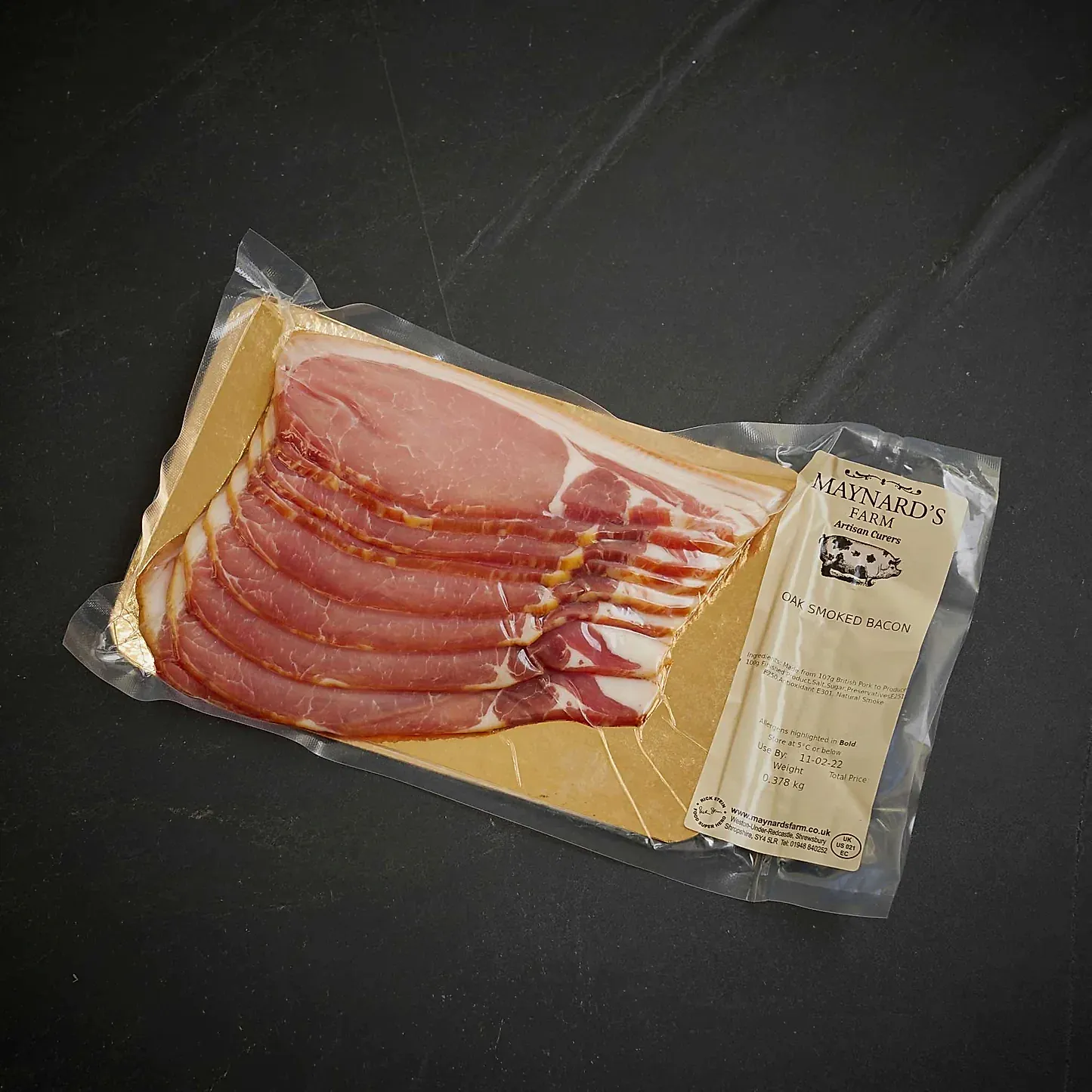 Oak Smoked Back Bacon from The Ethical Butcher