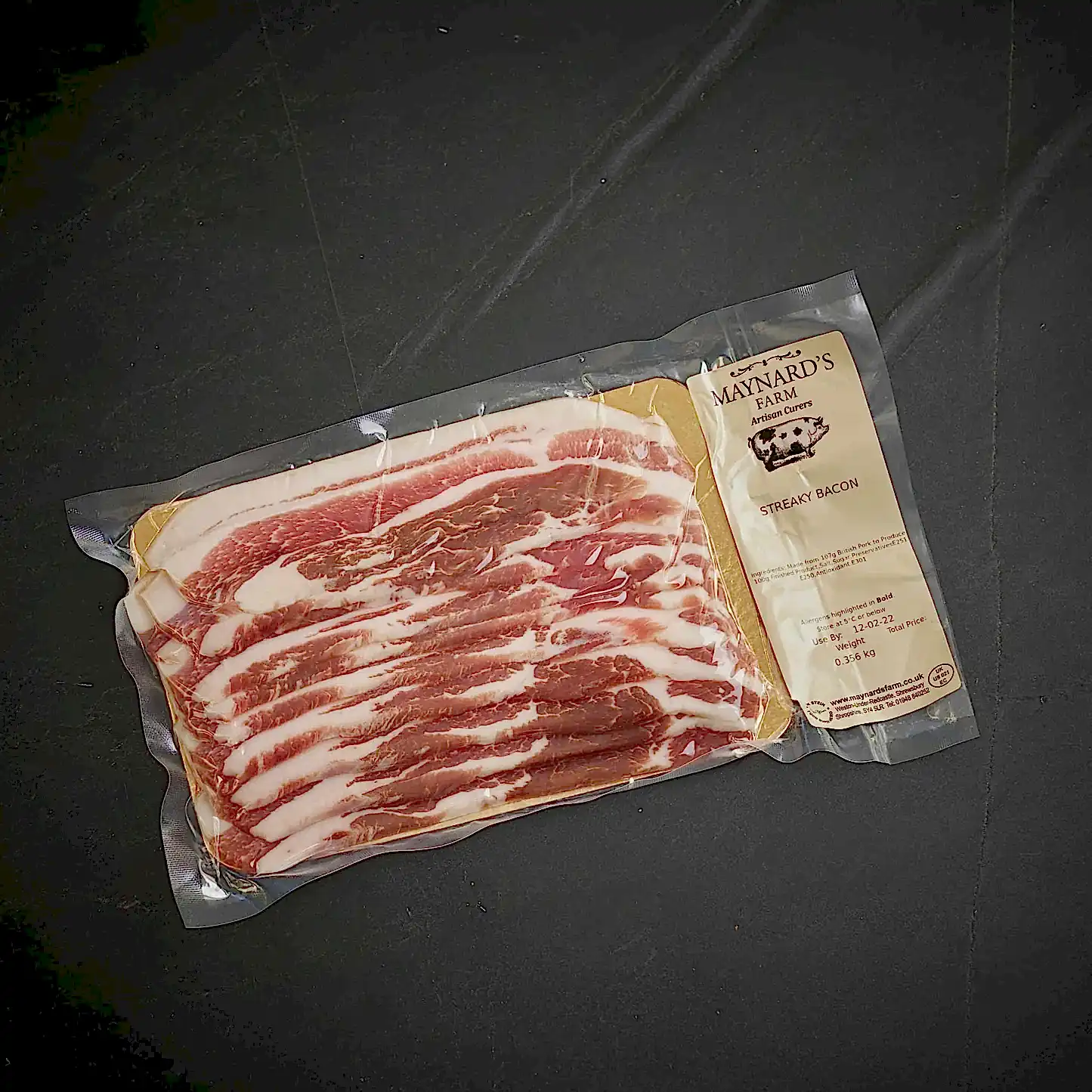 Oak Smoked Streaky Bacon from The Ethical Butcher