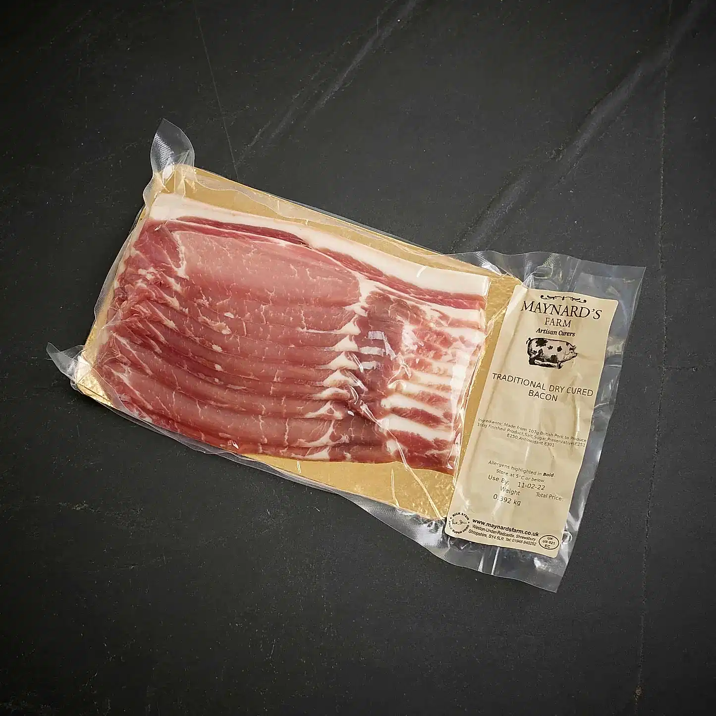 Unsmoked Back Bacon from The Ethical Butcher